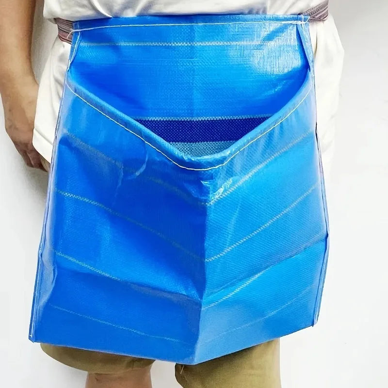 Fruit & Vegetable Picking Apron - Waterproof Waist Harvest Bag for Gardening, Farming & Kitchen Use