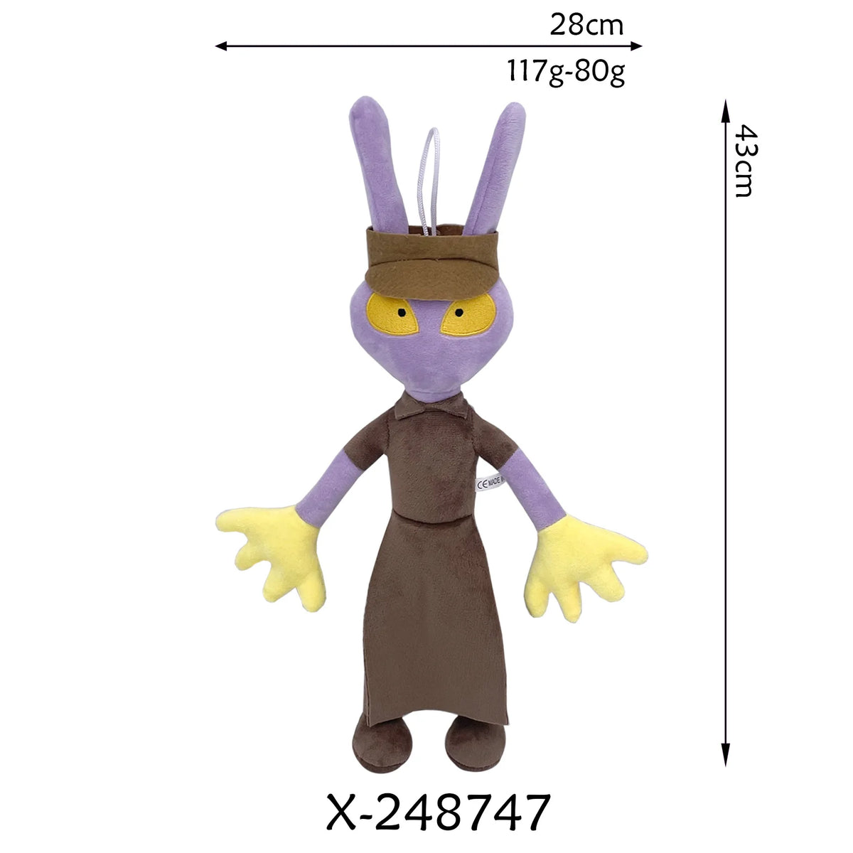 37-Style The Amazing Digital Circus Plush Toys - Clown & Rabbit Stuffed Dolls for Kids, Fans, Collectors & Gifts