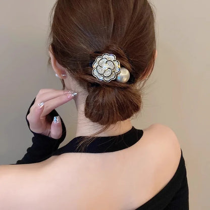 Flower Diamond Hair Bands - Y2K Colorful Hair Accessories for Stylish Everyday Looks