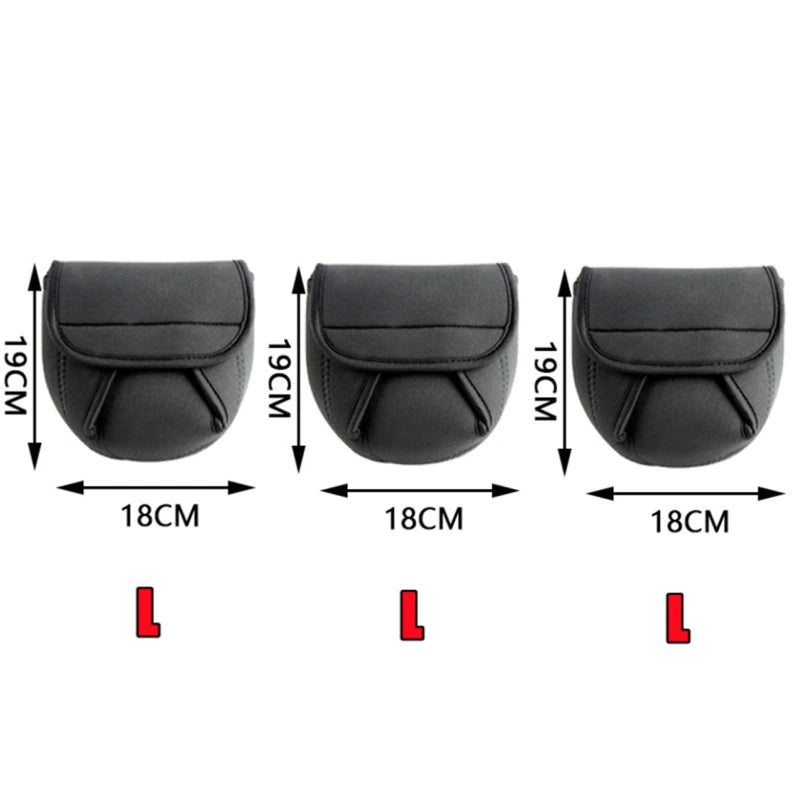 Portable Waterproof Fishing Reel Cover Bag – Spinning Wheel Protective Storage Case (1–3PCS Set) for Outdoor Fishing Gear