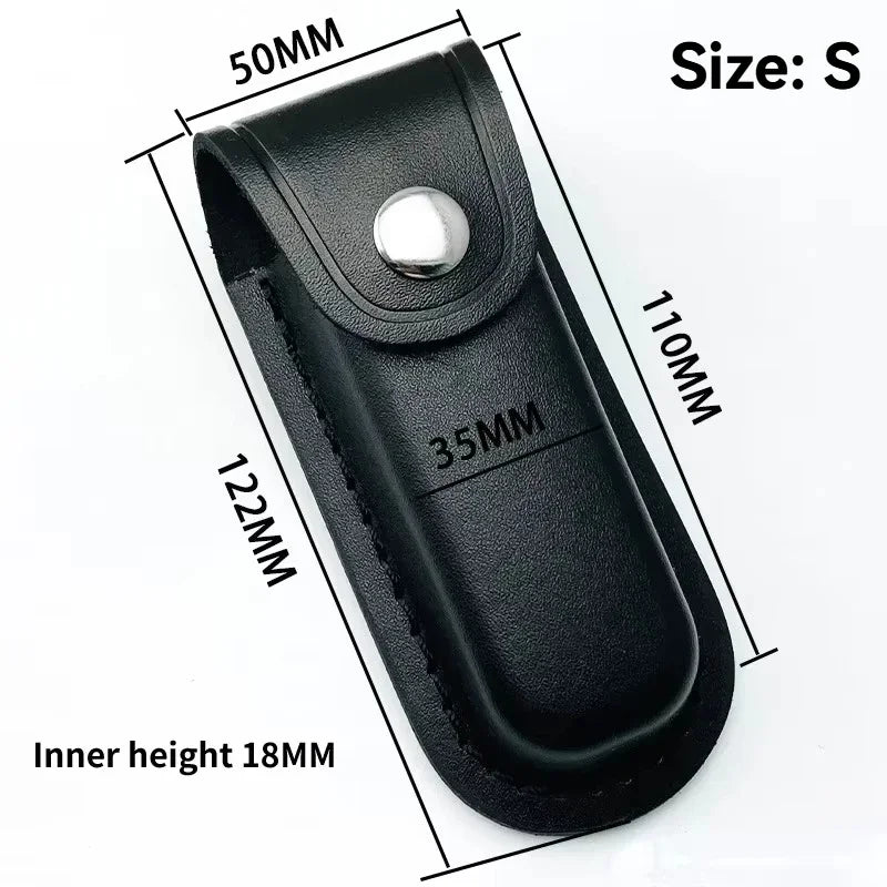 Universal Folding Knife & Flashlight Sheath – Belt Loop Holder Case for Camping, Hiking & Outdoor Gear Storage