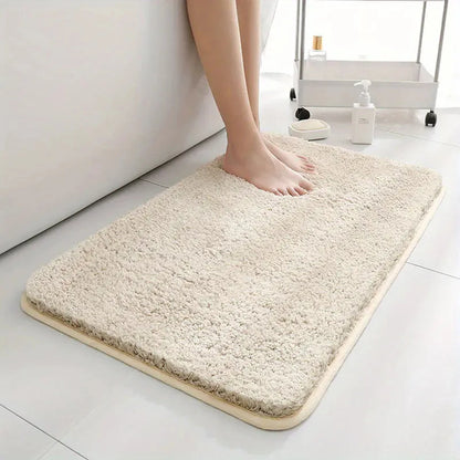 Anti-Slip Bathroom Floor Mat – Water-Absorbent Bath Rug for Home Decoration