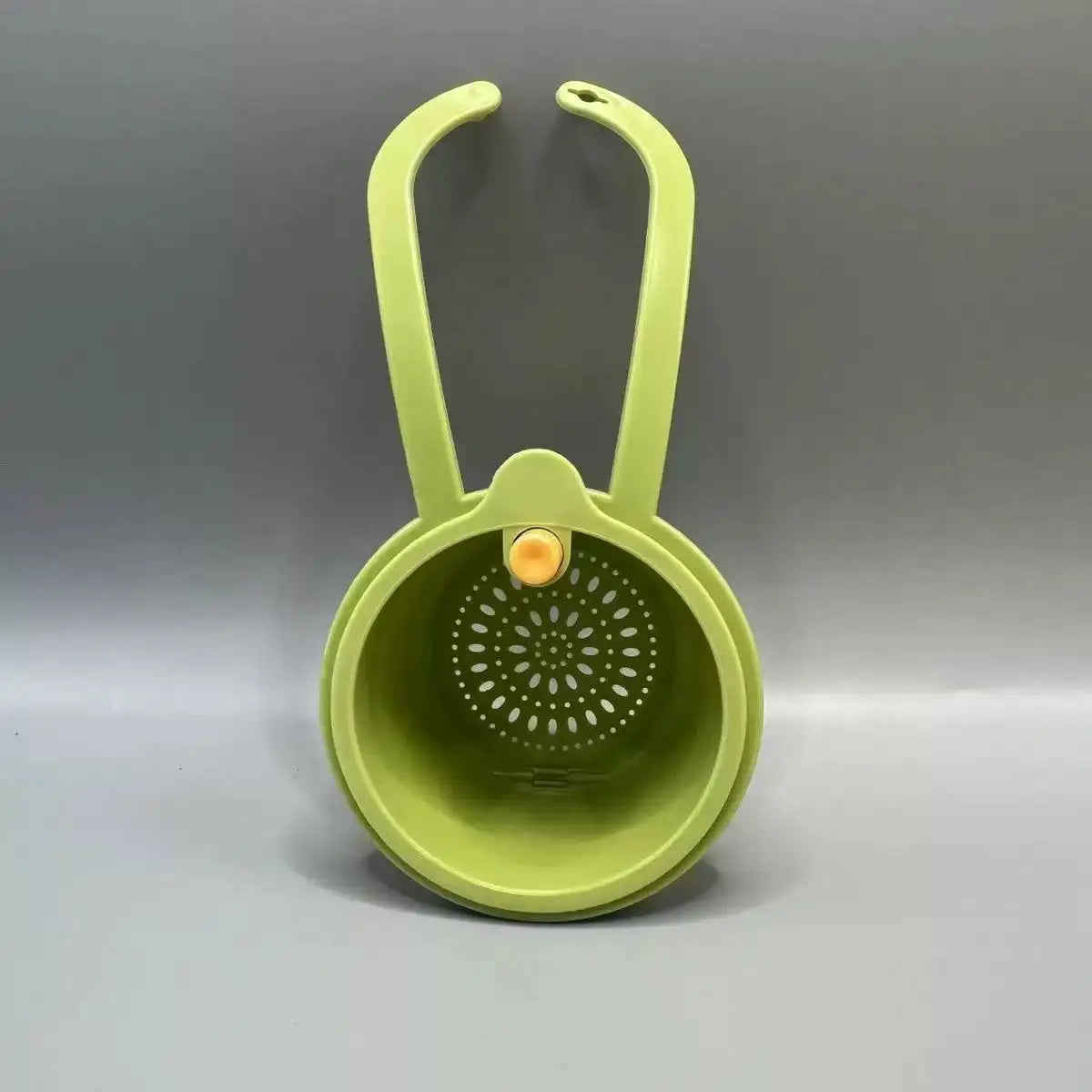 Press-Type Drain Basket - Multi-Functional Food Strainer and Sink Organizer for Kitchen & Bathroom