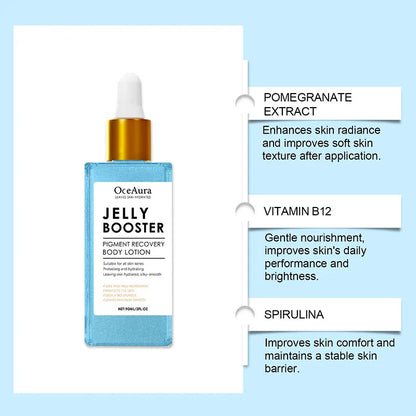 Jelly Booster Body Lotion with Niacinamide – Hydrating Brightening Serum for Skin Repair, Moisturizing & Dark Spot Fading Care