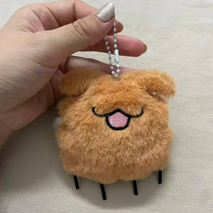 Hollow Knight Silk Song Plush Keychain – Homemade Flea Dog Doll with Vocal Feature, Cute Gift Collection