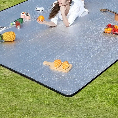 Camping Foam Mat – Aluminum Foil Insulation Sleeping Pad, Thermal Outdoor Tent Footprint for Heat Reflection