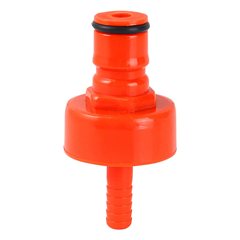 Home Brew Carbonation Cap & Line Cleaning Tool — Ball Lock Connector for Soda, Beer, PET Bottles