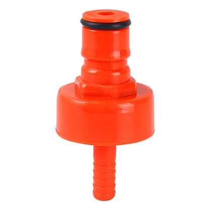 Home Brew Carbonation Cap & Line Cleaning Tool — Ball Lock Connector for Soda, Beer, PET Bottles