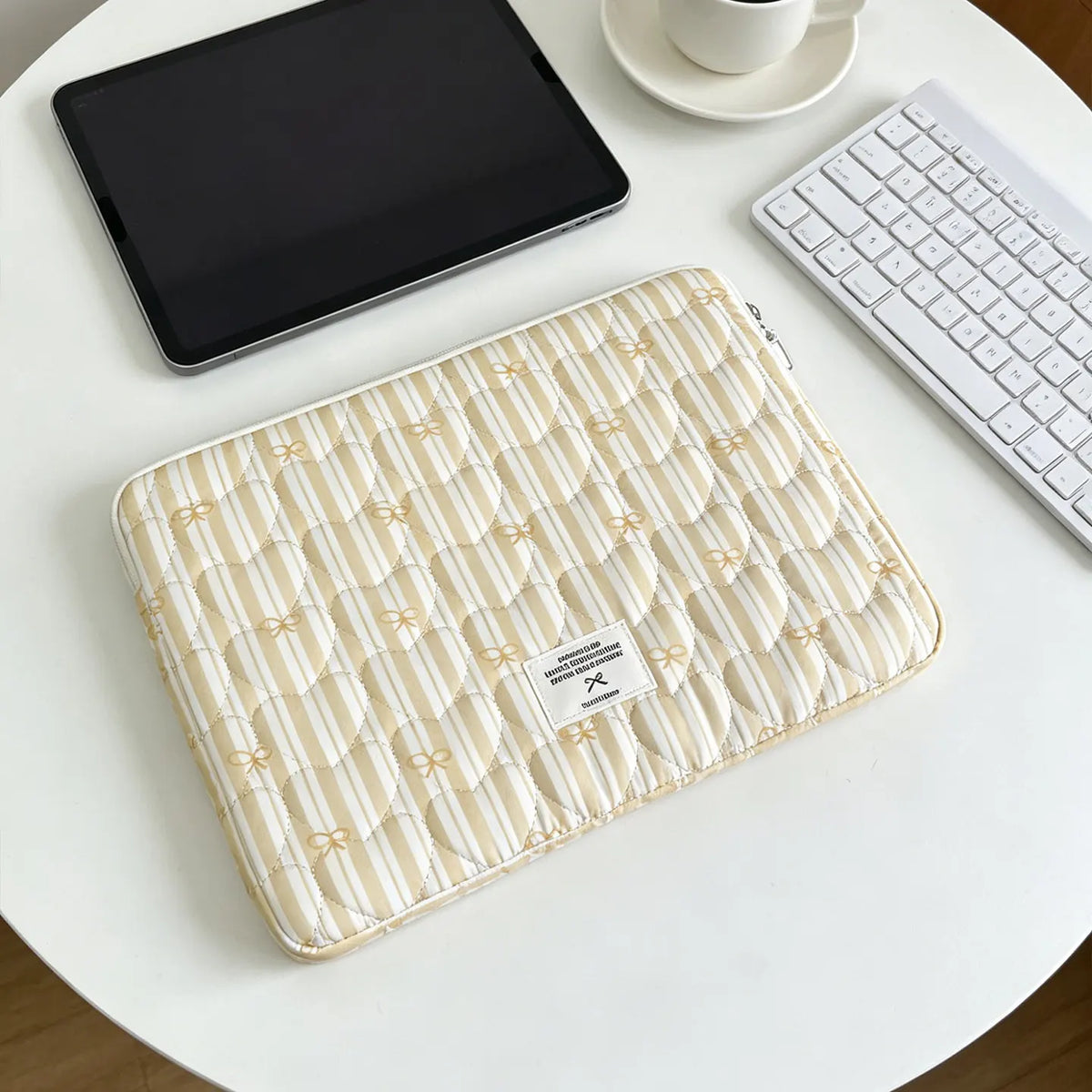 Puffy Laptop Sleeve Case - Soft Protective Notebook & Tablet Pouch for 11–16 Inch MacBook, Lenovo, Dell & Xiaomi Devices