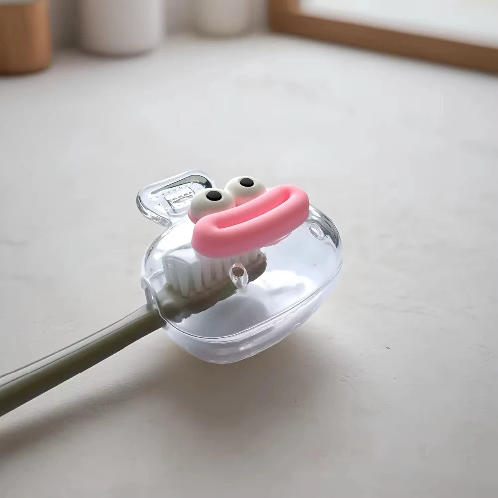 1/4PCS Toothbrush Covers - Portable Travel Toothbrush Head Protectors & Bathroom Storage Caps