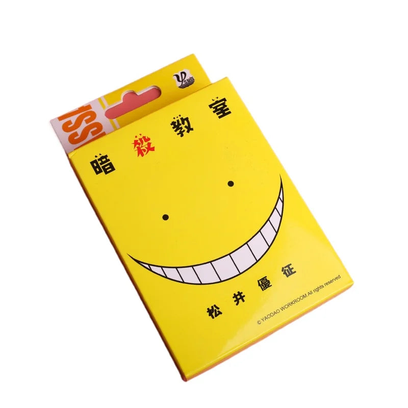 Assassination Classroom Korosensei Poker Cards - Anime Cartoon Collectible Accessories