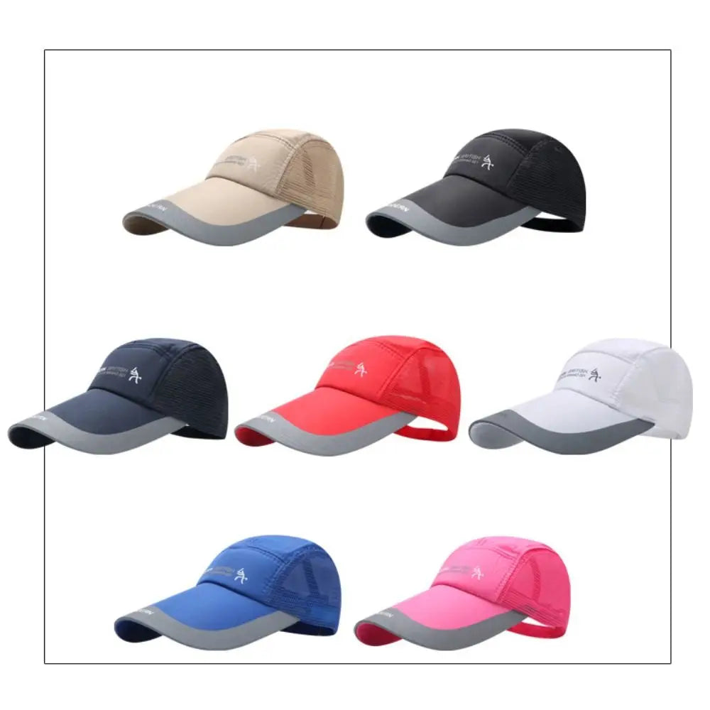 Hip Hop Printed Baseball Cap - Adjustable Retro Sun Protection Fishing Hat