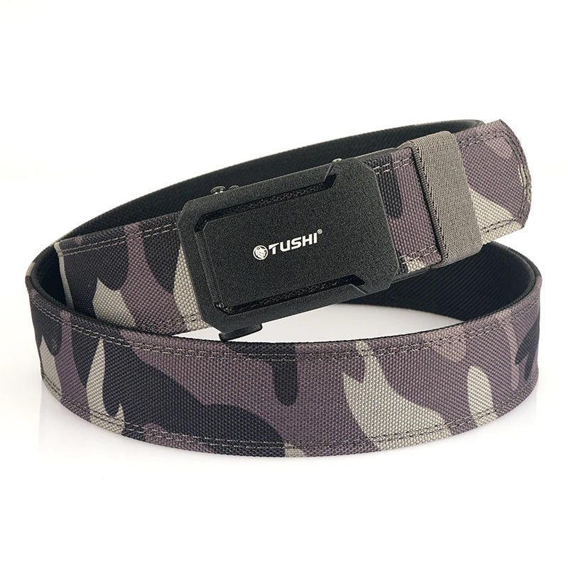 VATLTY Military Belt for Men – Sturdy Nylon with Metal Automatic Buckle, Tactical Police Duty & Outdoor IPSC Accessories
