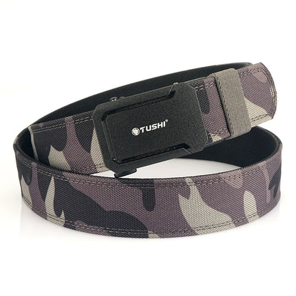 VATLTY Military Belt for Men – Sturdy Nylon with Metal Automatic Buckle, Tactical Police Duty & Outdoor IPSC Accessories