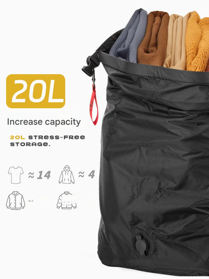 Vacuum Compression Storage Bag – Large Waterproof Luggage & Clothes Organizer for Travel