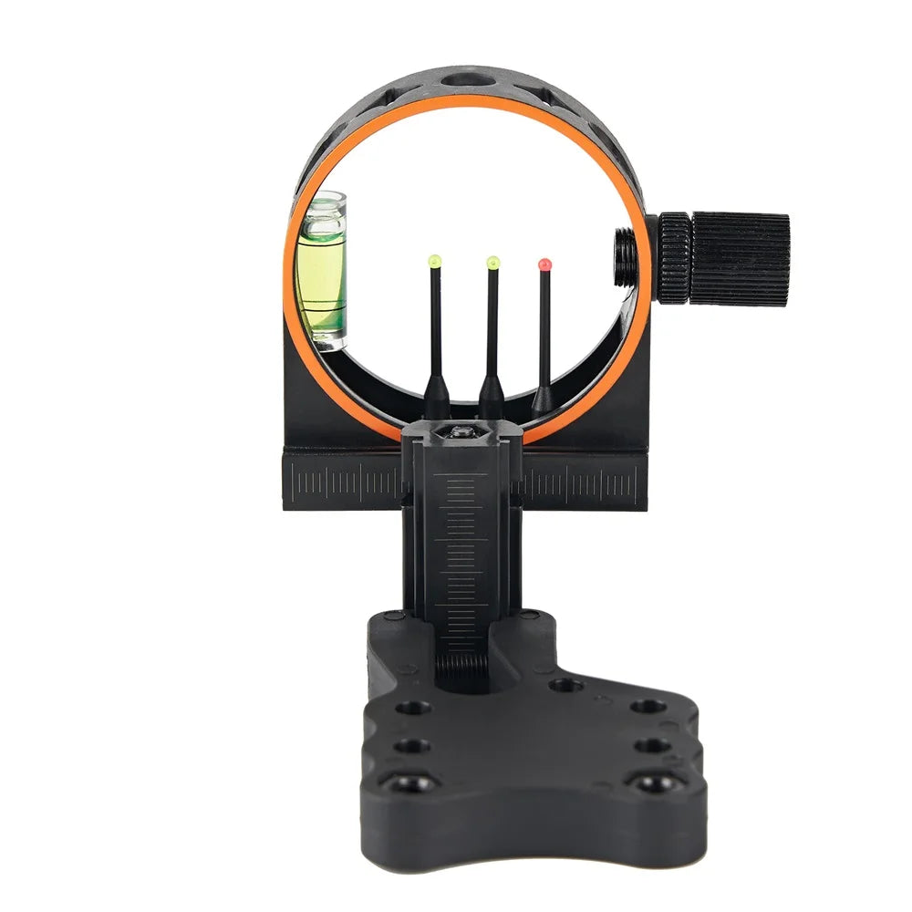 Toparchery 3-Pin/5-Pin Bow Sight – Fiber Optic Sight for Compound & Recurve Bows, Archery Hunting Accessories