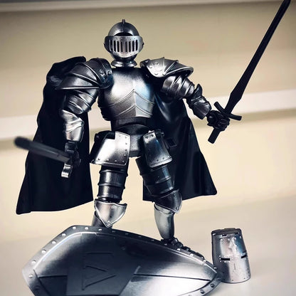 Medieval Knight Lucky 13 Action Figure – Movable Joint 3D Building Block Toy for Boys & Gift