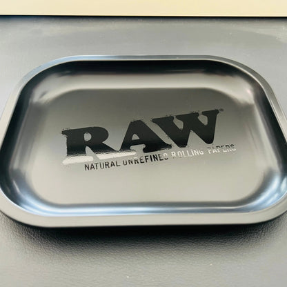 Black Herb Spice Grinder & Rolling Tray Combo