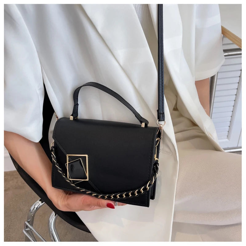 Women’s Luxury Handbag – Retro Designer Armpit Shoulder Bag with Chain Messenger, Fashion Crossbody Rhombus Small Square Bag