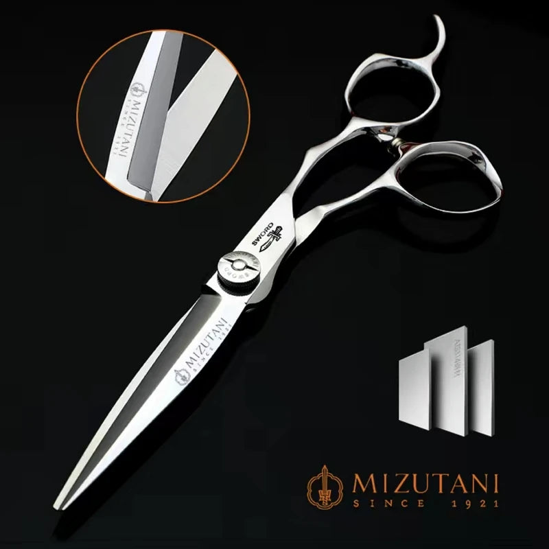 MIZUTANI Professional Hairdressing Scissors – 6.0 Inch VG10 Barber Scissors for Hair Cutting