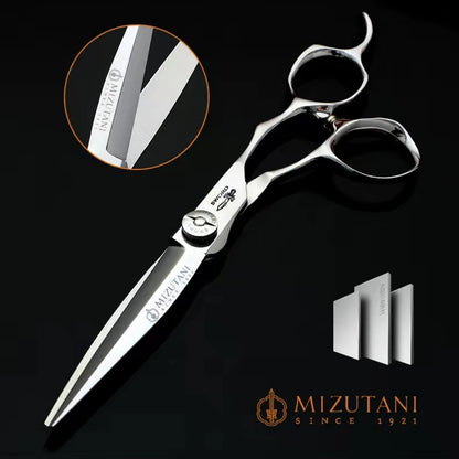 MIZUTANI Professional Hairdressing Scissors – 6.0 Inch VG10 Barber Scissors for Hair Cutting