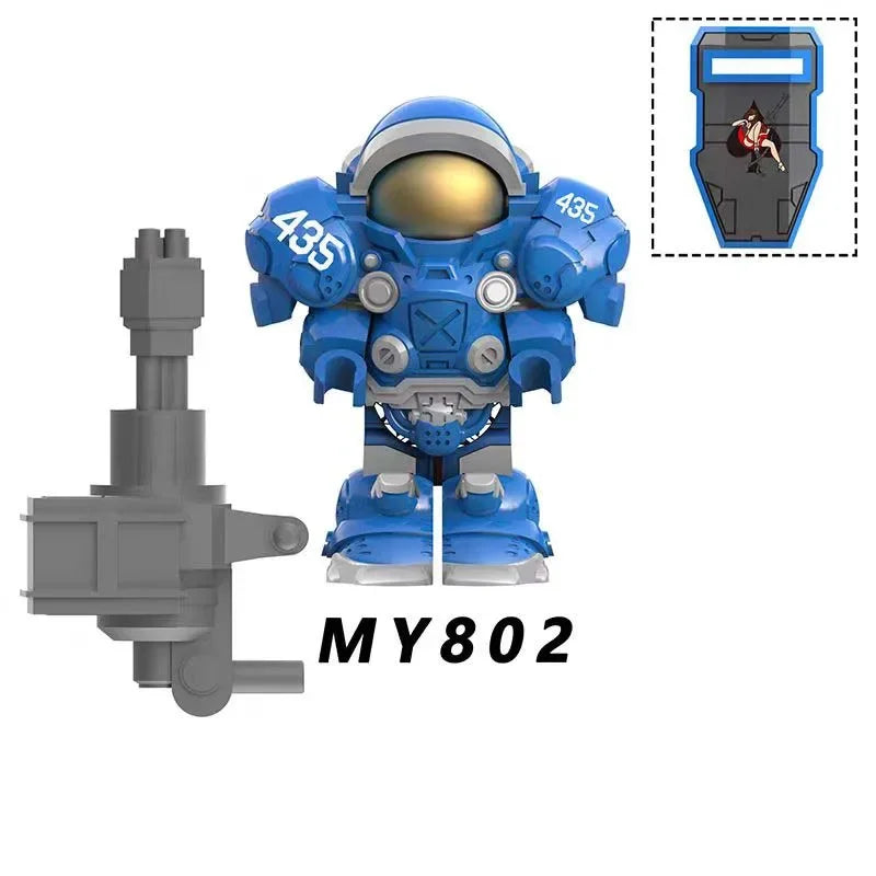 Hot Games Anime Cartoon Brick Mini Figures – Assemble Puzzle Building Blocks Toy for Kids’ Birthday Gift