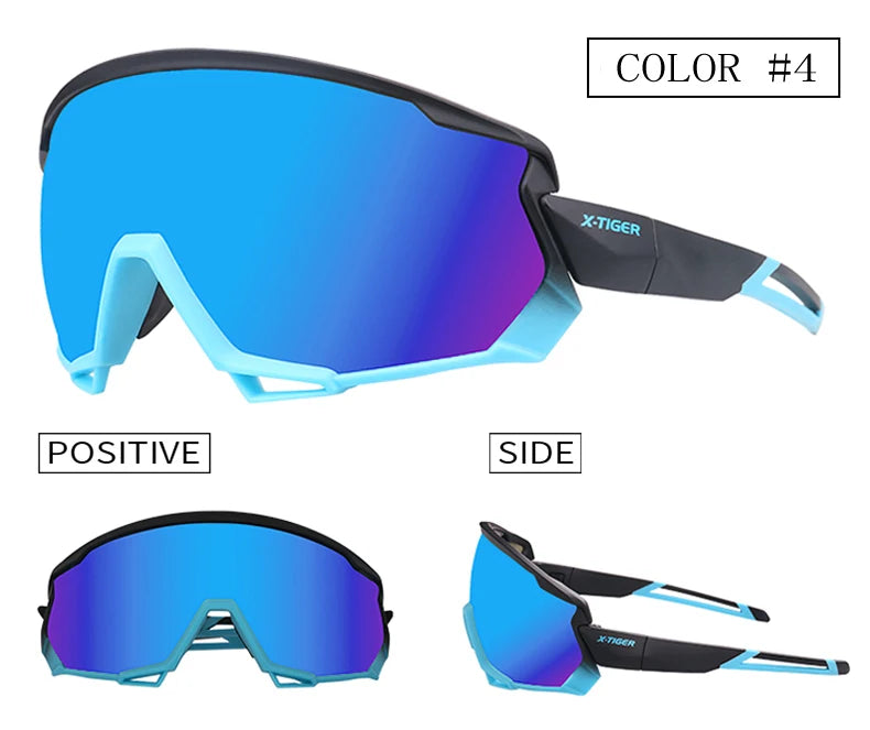 X-TIGER Polarized Cycling Glasses — Photochromic MTB & Road Bike Sunglasses for Sports