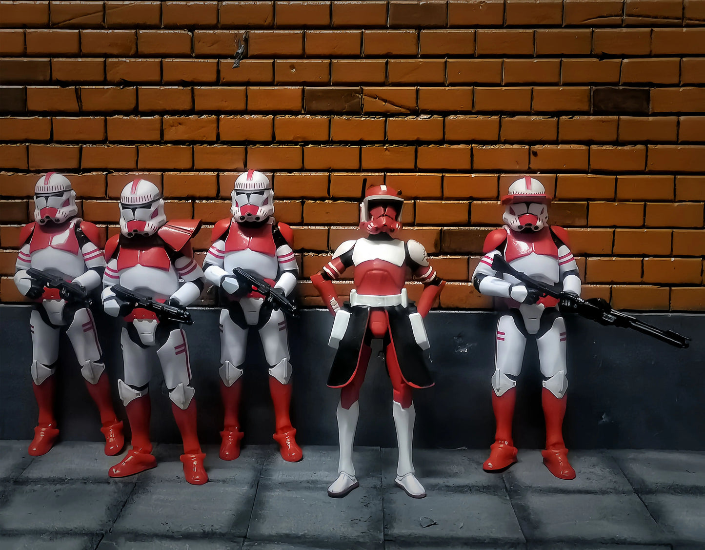 Star Wars 3.75" Clone Trooper Action Figure — 1/18 501st & 187th Legion REX ARF P1/P2 Toy Model