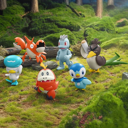 Original Blokees Pokemon Action Figures – Snorlax, Lucario, Cinderace & Scyther Anime Toys Gift