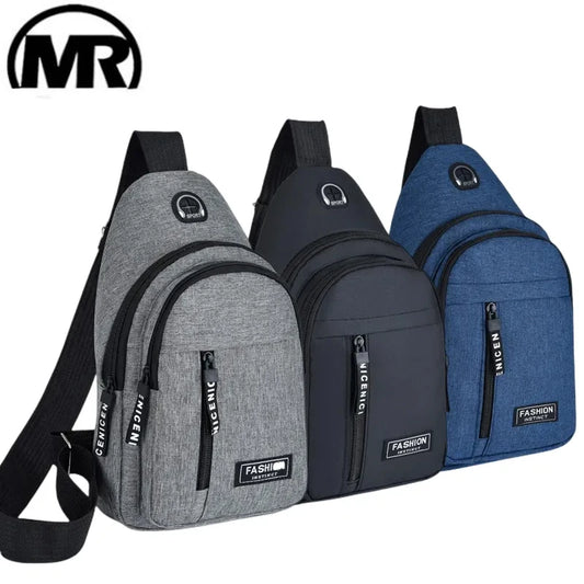 2023 Multifunctional Chest Bag – Men's Fashion Trend, Oxford Cloth Shoulder Bag – Korean Style, Waterproof Messenger Bag