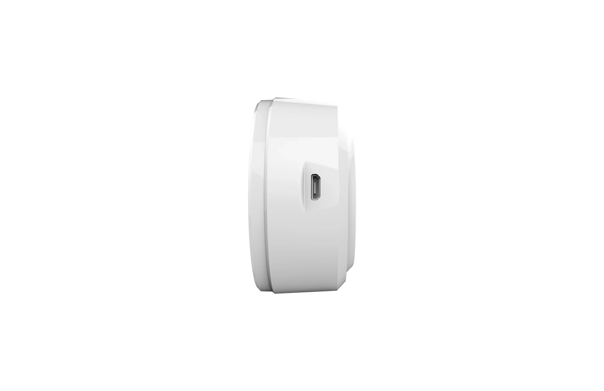 ONENUO Tuya Zigbee Smart Siren Alarm - Home Security Strobe Alert with USB Power & Built-In Battery