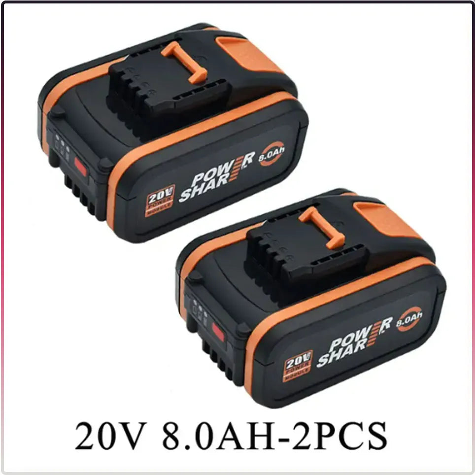 20V 4.0Ah Rechargeable Lithium Battery for WORX – Compatible with WA3553, WA3551, WA3553.1, WA3570, Electric & Garden Tools