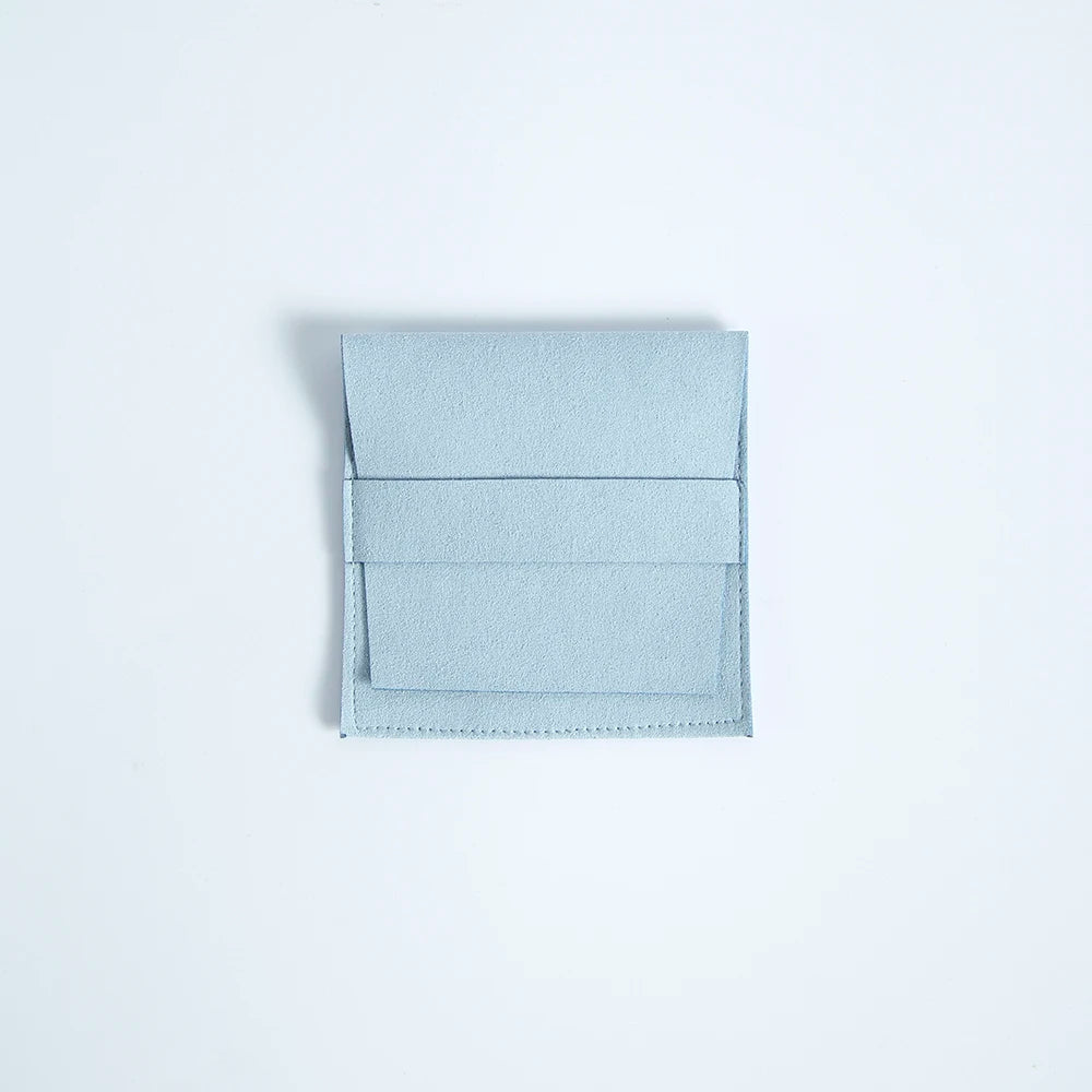 10Pcs Microfiber Jewelry Pouches 6.2x6.2cm & 8x8cm – Rings, Earrings, Pendants, Bracelets Gift Bags for Wedding Favors