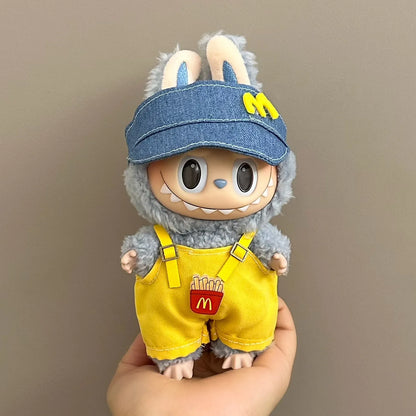 Labubu Designer Accessories Clothes for V1 V2 V3 Pendants Cute Fashion Birthday Gift
