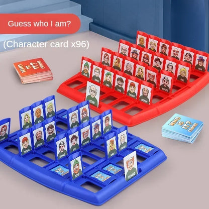 Guess Who I Am Board Game – Parent-Child Interactive Logical Reasoning Toy, Children’s Puzzle & Character Guessing Game