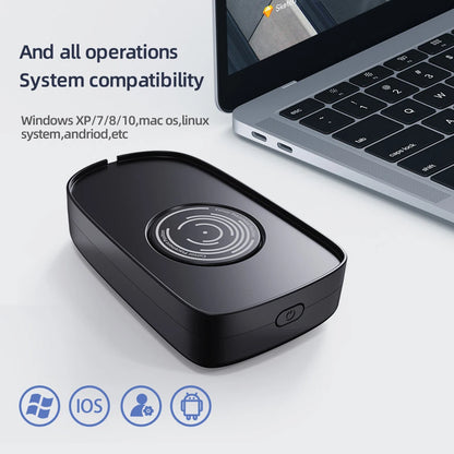 5V 1A Undetectable Mouse Jiggler – Wired & Wireless Mouse Mover for PC, Keeps Computer Active & Awake