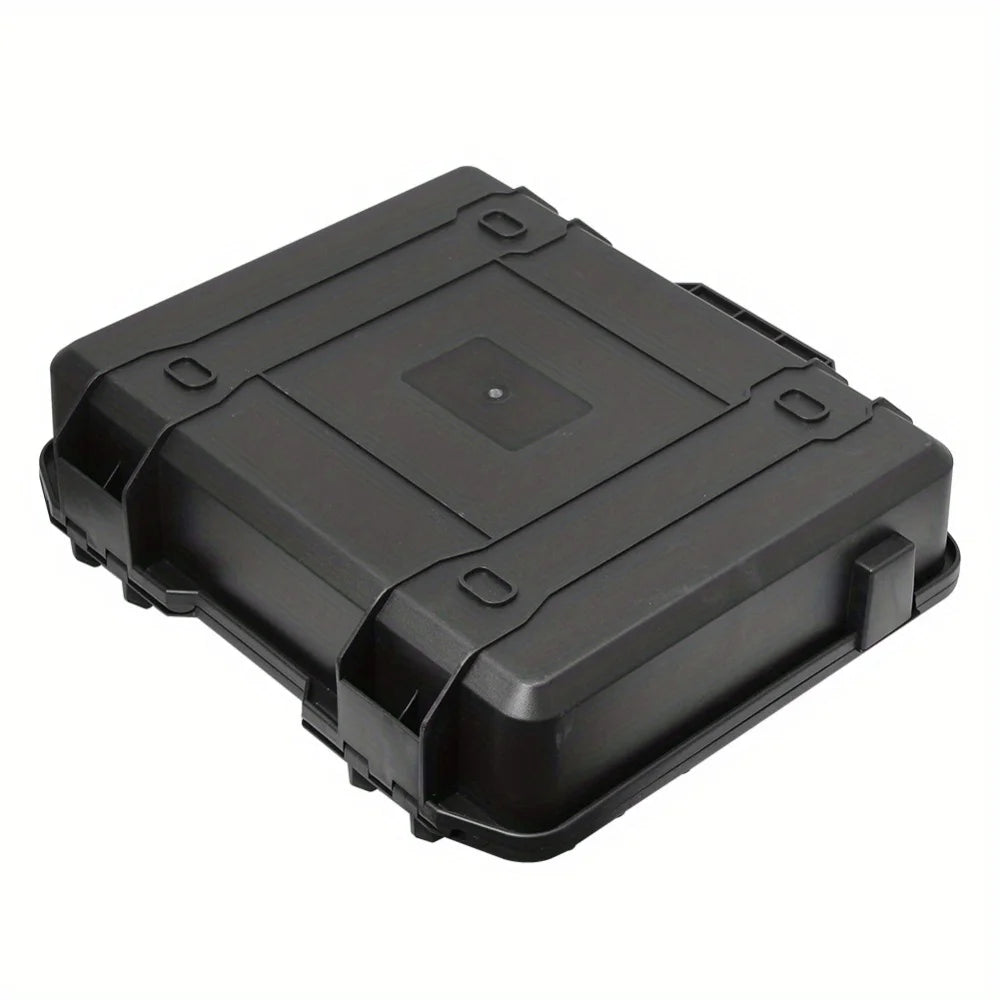 Waterproof Hard Carry Case Toolbox – Pre-Cut Foam Storage Organizer, Impact-Resistant Safety Protector for Hardware