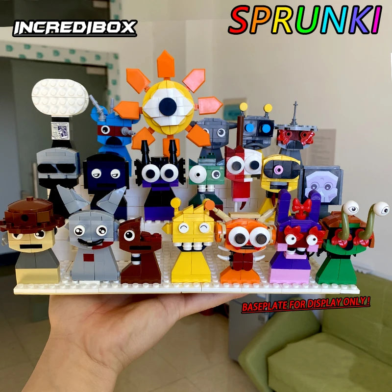 New Moc Incredibox Sprunki Building Blocks Toy – Horror Anime Music Game Gift for Birthday & Christmas   2/2