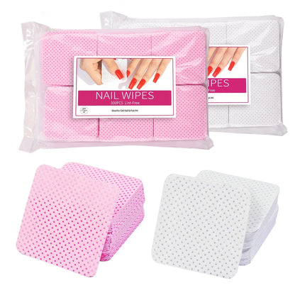 Nail Polish Remover Wipes – Non-Woven Nail Cleaning Pads for Women & Beauty Salon Use