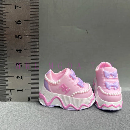 Original Rainbow School Doll – Multi-Style Shoes & DIY Dress-Up Accessories for Girls