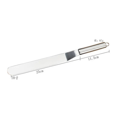 6/8/10/12 Inch Stainless Steel Icing Spatula – Cream Frosting Cake Decorating Tools & Accessories
