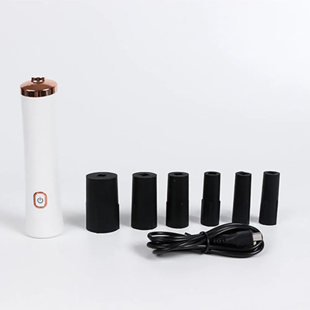 USB Rechargeable Eyelash Glue Shaker Electric - Wake-Up Device for Nail Polish Tattoo Ink Pigment Liquid Shaking Machine, Makeup Tools