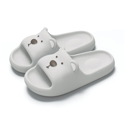 Pillow Rabbit Slippers for Women & Men – Comfy House Slides & Shower Sandals with Cushioned Thick Sole