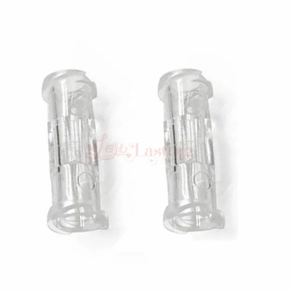 Transparent PP Luer Thread Double-Way Syringe Connector – Durable Sterile Medical Adapter