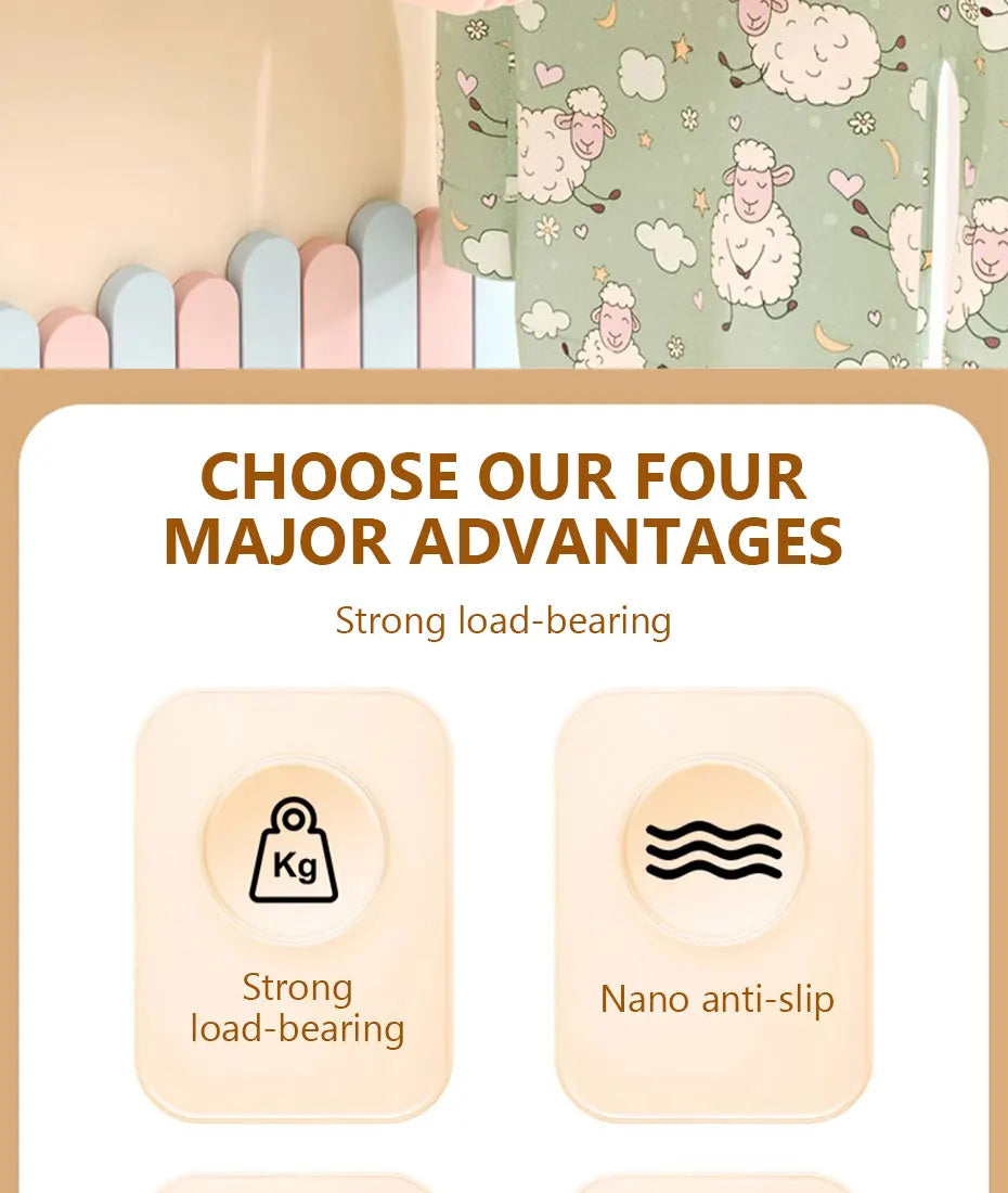 Baby Clothes Hangers – 10PCS Cute Kids Hanger Clips for Closet & Display