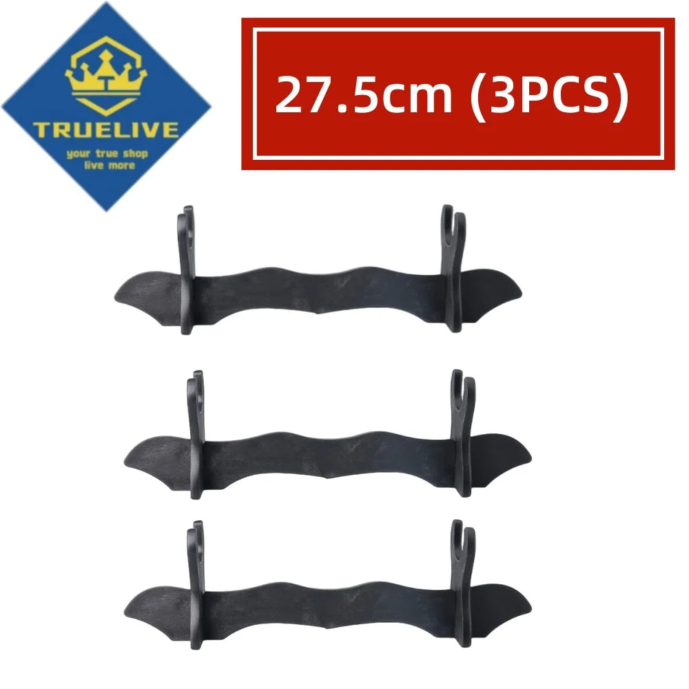 1-4 Tier Wooden Katana & Sword Display Stand Rack – Samurai Holder for Cosplay Swords, Knives & Magic Wand Storage Organizer