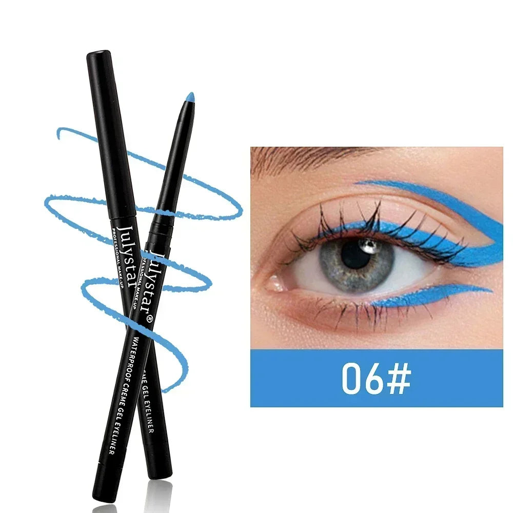3PCS Waterproof & Smudge-Proof Black Eyeliner Pencils – Long-Lasting, Bold Eye Makeup with Smooth Glide Formula