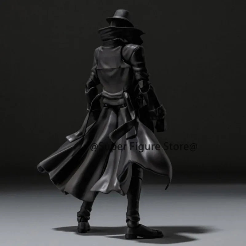 Sentinel Peter Parker Action Figure – Spider-Verse Noir PVC Collectible, Movable Miles Parker Figurine