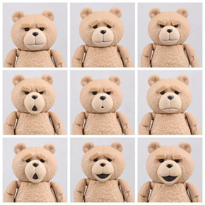 Ted 2 Teddy Bear Action Figure - Amazing Yamaguchi Revoltech BJD Movie Model Collectible Toy Gift