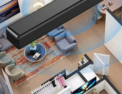 Original Bluetooth Soundbar Subwoofer - Wireless TV & Computer Speaker for Home Theater Music